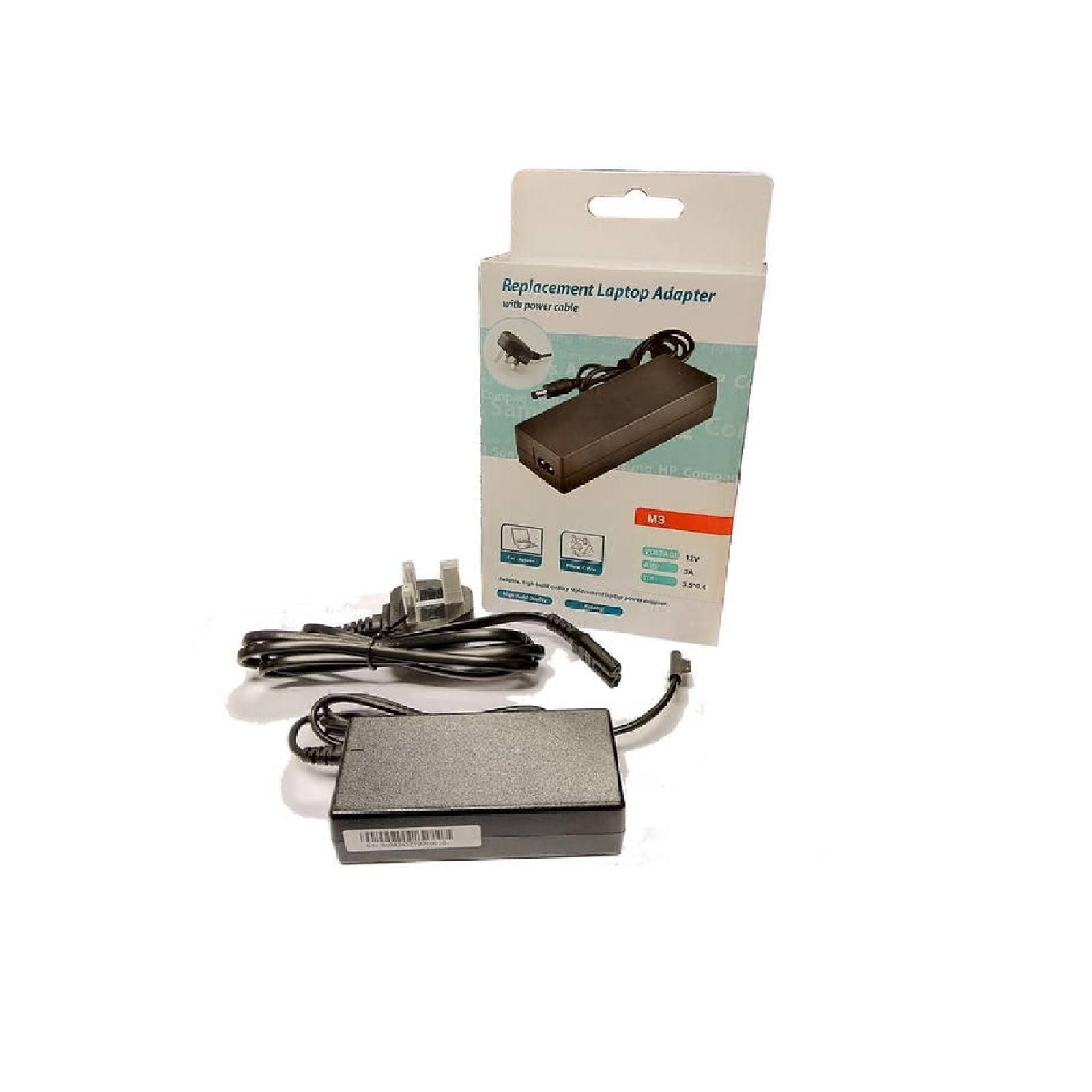 Microsoft Surface Pro 3/4 Compatible 12V 3A Charger-PCR Business Solutions Ltd